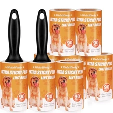 Lint Roller for Pet Hair, Extra Sticky Lint Rollers Pet Hair Remover for Clot...
