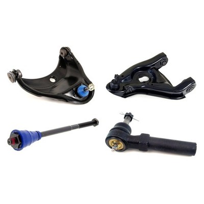 For Chevy Tahoe 00 Control Arm with Ball Joint and Tie Rod End Kit Supreme Front