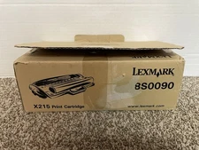 NEW in BOX Genuine Lexmark X215 Print Cartridge 18S0090 - FREE SHIPPING!