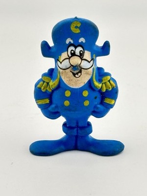 Vintage Cap'n Crunch Cereal Mascot Action Figure Promo Quaker Oats