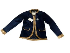 Equine Couture Winter Equestrian Festival Riding Blazer Jacket Med READ