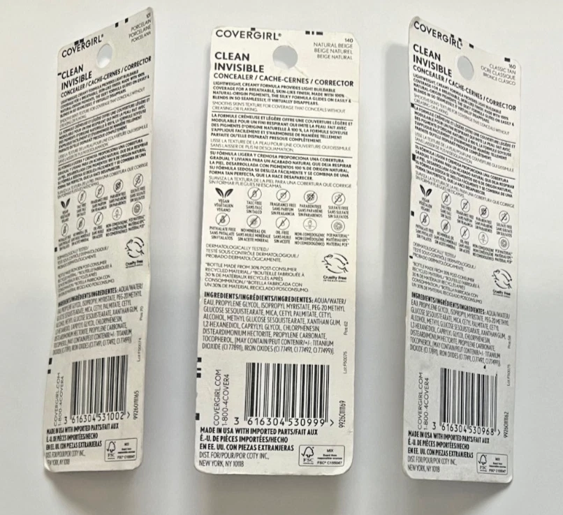 BUY 1, GET 1 AT 20% OFF (add 2 to cart) CoverGirl Clean Invisble Concealer - Image 2 of 2