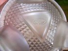 Fenton Crystal Velvet Grape & Diamond Glass Three Toed 7.5" BASKET #8438 Signed — photo 6