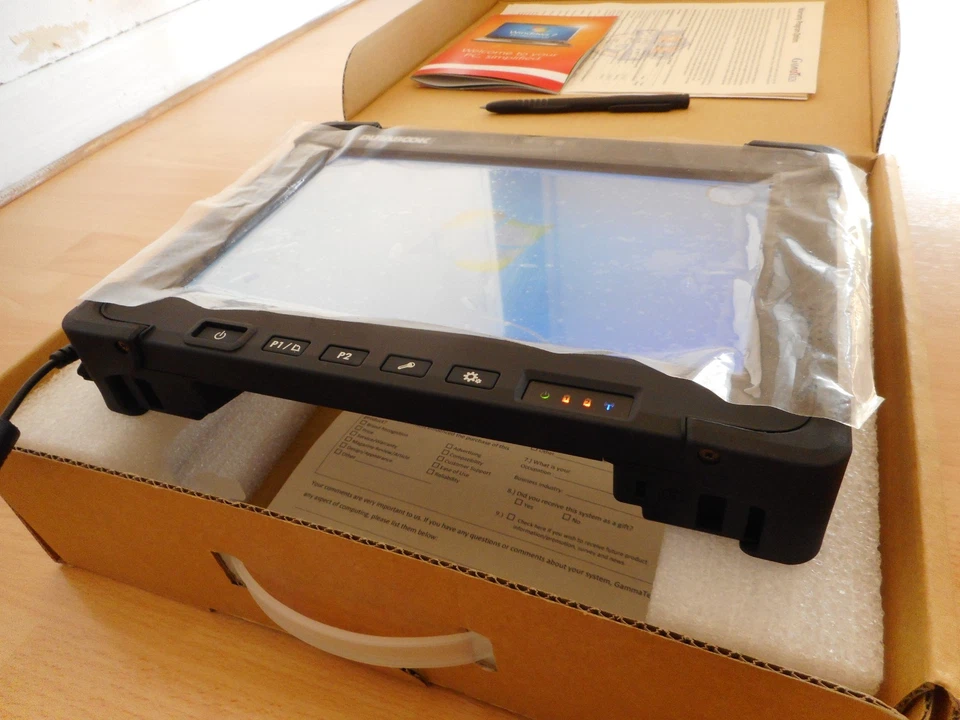 DURABOOK M + CA10CT RUGGED TABLET  INTEL ATOM, SSD 64 Go Mémoires 2 Go Tactile - Photo 4/4