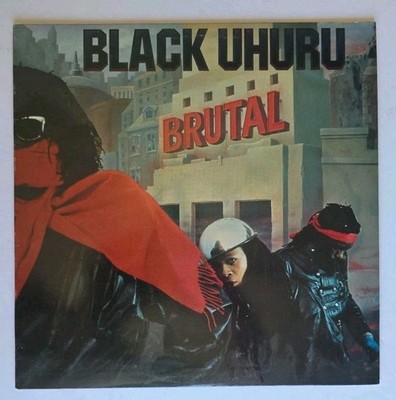 Black Uhuru Brutal Vinyl LP 1986 1st Press Trutone EX-NM Album Ducky Simpson