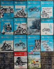 Vintage 1958 The Classic Motorcycle Magazines Job Lot