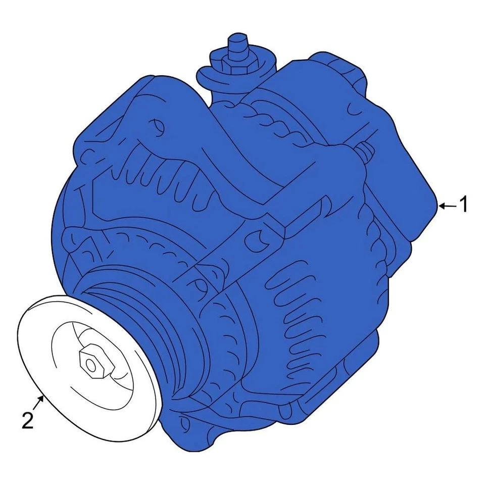 For Toyota Tundra 2011-2014 Toyota 2706031260 Alternator Foto 4 de 4