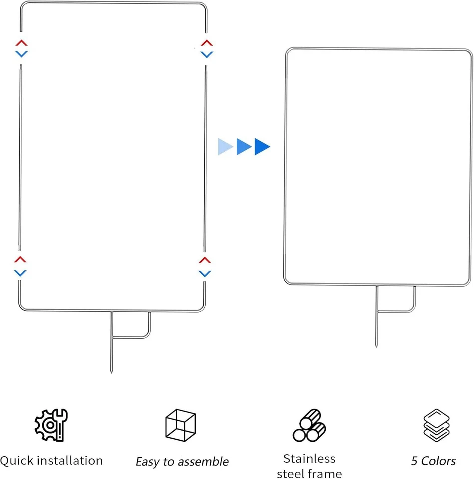Kit de Panel Bandera Reflector de Luz 35"X47"/90X120Cm, Pantalla de Difusión 5 en 1 Transluc Foto 3 de 4