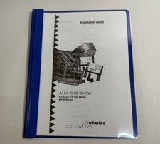 ADAPTEC AHA-2940 / AHA-2940W SCSI CARD 1505 Installation Maintenance Guide