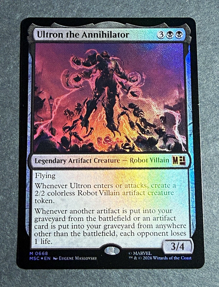 Ultron the Annihilator 668 Commander: Marvel Super Heroes for sale