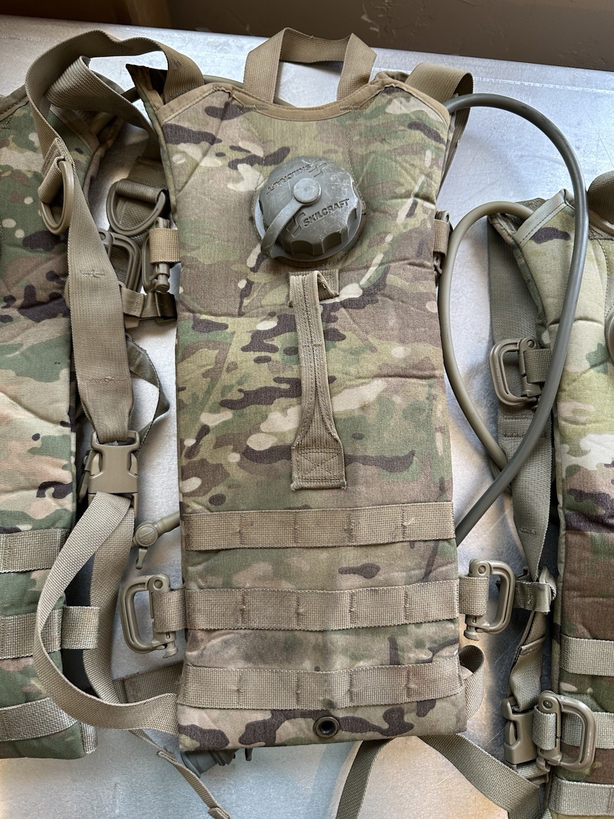 USGI OCP Multicam Molle II 3L/100oz Hydration System Carrier Pack w/ Bladder
