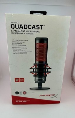 HyperX Quadcast - USB Condenser Gaming Microphone for PC Ps4 and