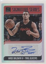 2018-19 Panini Donruss Signature Series Wade Baldwin IV #SG-WB4 Auto 0q0