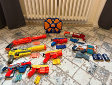 16 NERF+ x Shot mit sämtlichen Zubehör