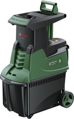 Bosch Häcksler AXT 25 D 2500W Gartenhäcksler Walzenhäcksler Leise Fangbox 53L
