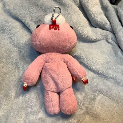 Chax GP Gloomy Bear keychain plush pouch CGP-177 Pink carabiner