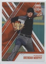 2017 Panini Elite Extra Edition Aspirations Orange /100 Brendan Murphy #192 0b2