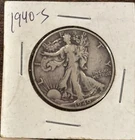 1940-S Walking Liberty Half Dollar Silver Coin 90% US Mint
