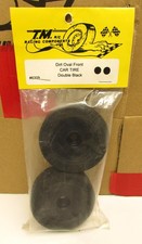 T.M. R/C Racing Components - Dirt Oval Front Foam Double Black 2 Dia. - 6309
