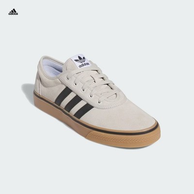 Adidas Adi Ease Crystal White / Core Black / Gum IE3146 Men's Size 8.5