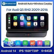 10,25'' 6+64GB per Audi Q5 SQ5 8R MMI Touchscreen Android GPS Navigazione CarPlay