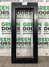 TINY SMALL CASEMENT WINDOW ALUMINIUM ALI ORIGN EXTERNAL BRAND NEW BLACK BATHROOM