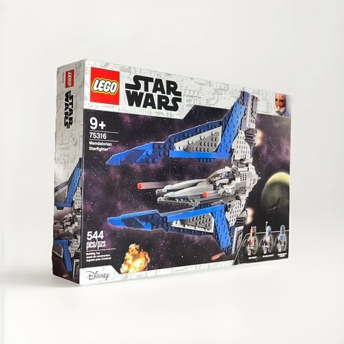 ✅ NEW LEGO Star Wars Mandalorian Starfighter Set 75316 NIB Gar Saxon & Bo-Katan