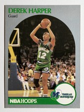 1990-91 Hoops #86 Derek Harper
