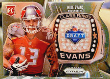 2014 Panini Prizm Mike Evans RC - Class Rings Rookie Die-Cut Buccaneers