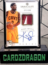 2012 PANINI IMMACULATE Rookie Patch Auto KYRIE IRVING #71/100 TRUE! RPA!
