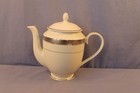 Mikasa "Palatial Platinum" Coffee Pot 8" tall, holds 5 cups — photo 2