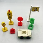 Vintage 1986 Fisher Price Little People Main Street #2500 Replacement 7 Pieces