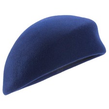 Women Unisex 100 Wool Felt Beret Hats Pillbox Fascinator Saucer A468