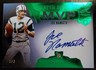 JOE NAMATH-2021 Eminence GREEN (#1/2) MVP SIGNATURES AUTO/AUTOGRAPH  1/1 Type