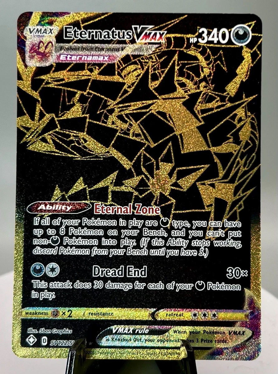 Preços baixos em Cartões TCG Eternatus VMAX Pokémon | eBay