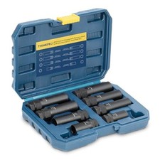 8 Piece Spline Lug Nut Master Key Set,Universal Locking Lug Nut Removal Tool