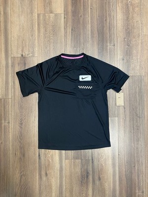 Nike Dye Wild Card Training Pocket Shirt Dri-FIT Black DX8634-010 New Men's M