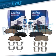 Front and Rear Ceramic Brake Pads for Sebring Stratus Mitsubishi Eclipse Galant
