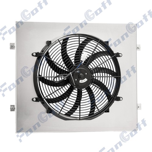 Aluminum Shroud Electric Fan For 98-11 Ford Explorer Ranger Mazda B3000 B4000 - Picture 2 of 9