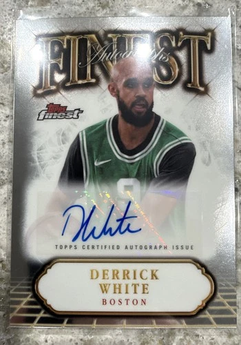 2024-25 Topps Finest - Finest Autographs Derrick White #FA-DW (AU)