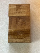 Ayre Acoustics Myrtle Wood Blocks for Acoustic Isolation - Set of 3 RARE !!