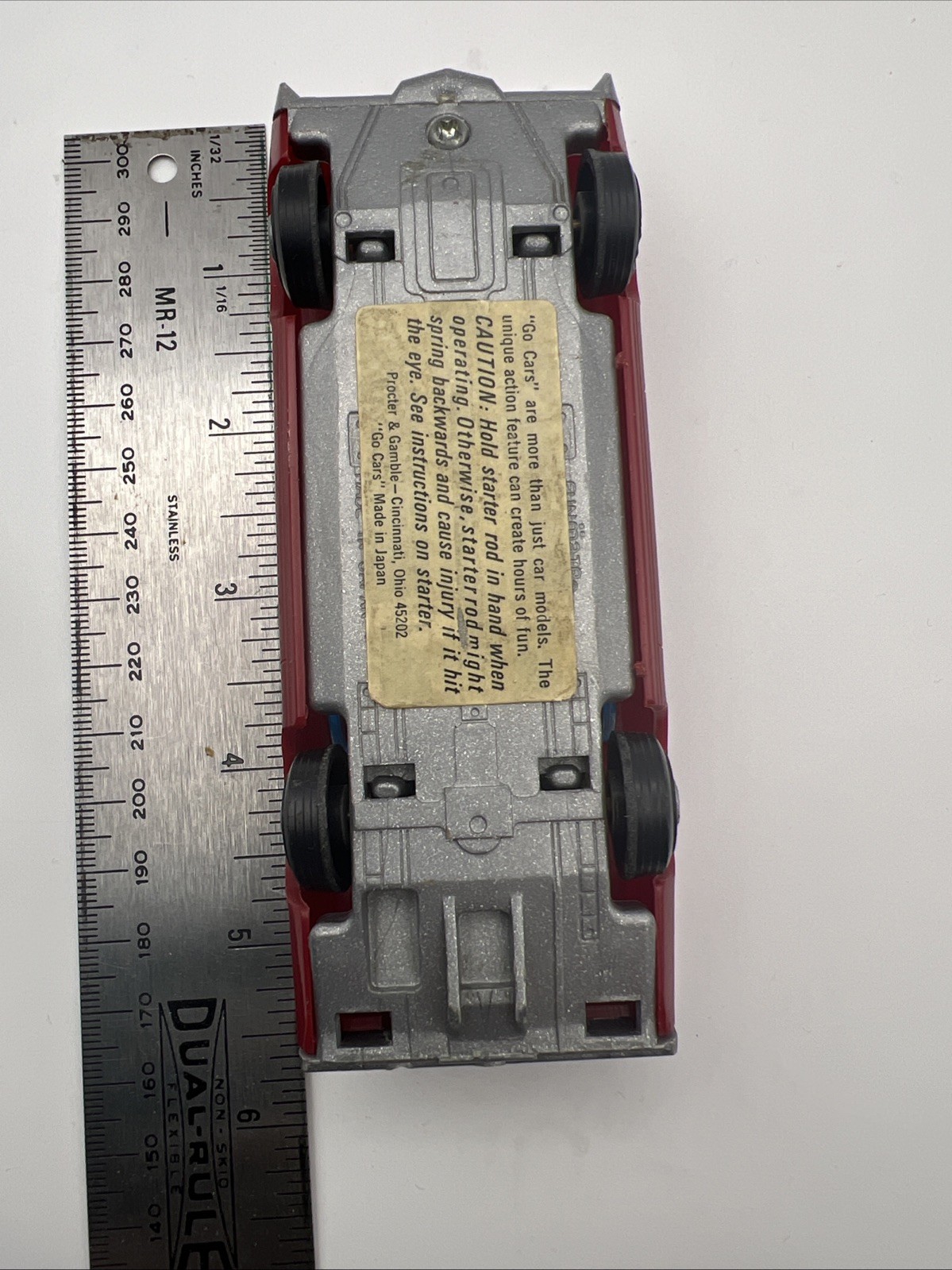 Vintage Red Mercury Cougar Go Car By Proctor And Gamble thumbnail 7