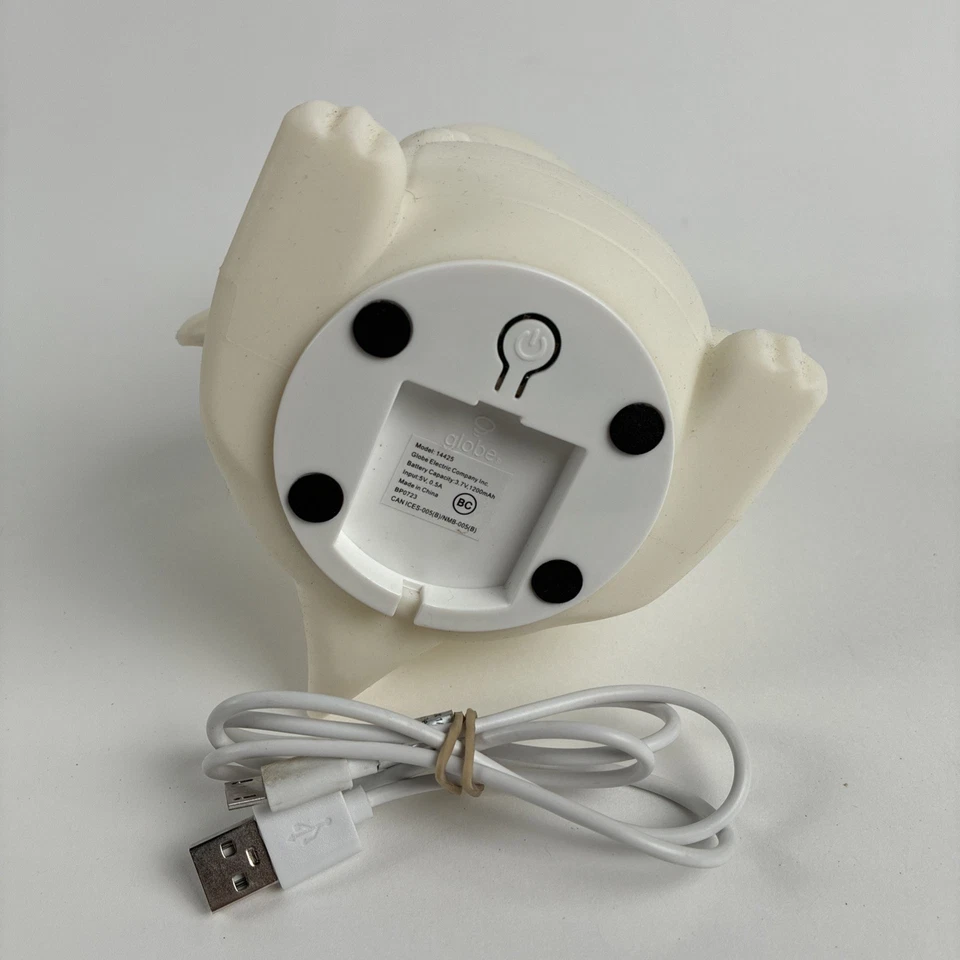 Globo Squish Dragon Frank Baby Night Light Recargable Silicona Multicolor Foto 3 de 4