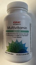 GNC Women's 50-Plus One Daily Multi Multimineral Support For Women Exp 6/2027 A8