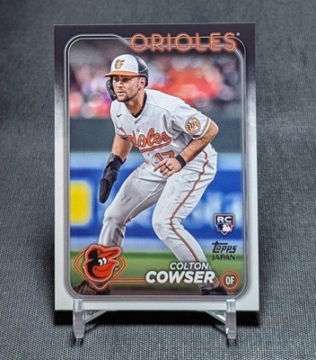 Colton Cowser Rookie RC 2024 Topps Japan Edition Card #66 Baltimore Orioles