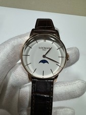 LOCMAN - Orologio Uomo 1960 Fasi Lunari in Acciaio Rose Bianco Ref.256