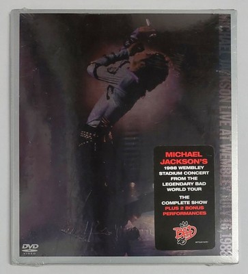 Michael Jackson Live at Wembley Stadium July 16, 1988 [DVD, 2012] New & sealed!