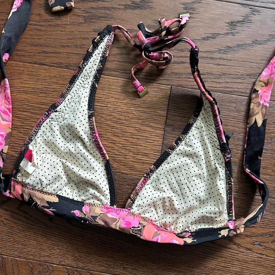 Редкий betsy johnson винтажный бикини верхний маленький - Изображение 3 из 4