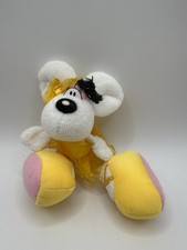 Diddlina Diddl Maus Ballerina Gelb Klein Plüschtier Original Sammler Stoffitier
