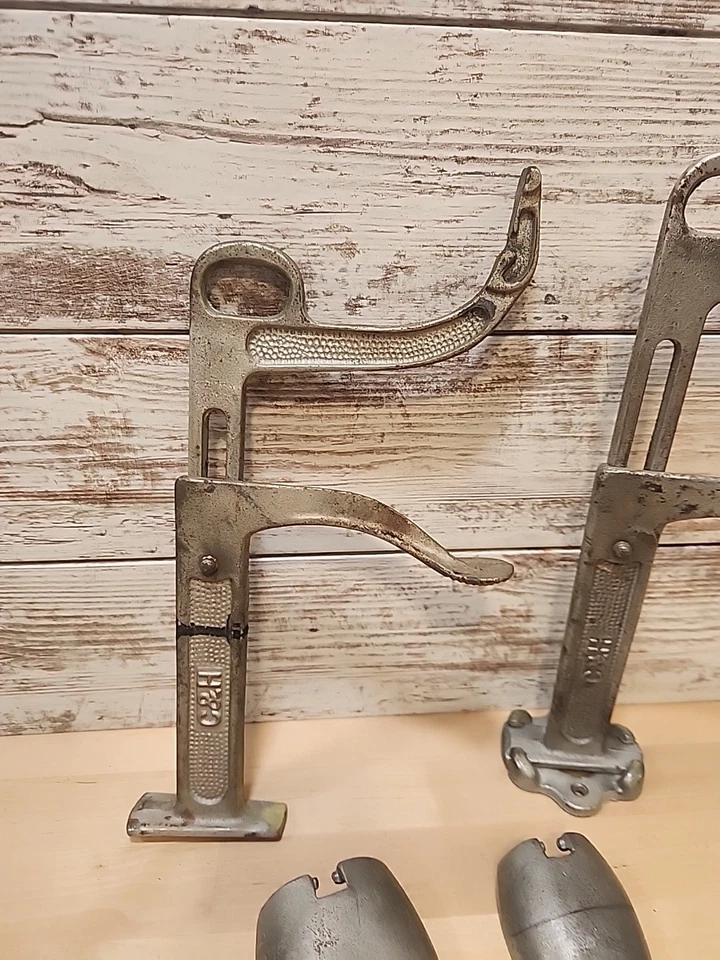 Lote de 2 camilla de botas de hierro fundido vintage Coulter Junior 👀 VER FOTOS  Foto 3 de 4